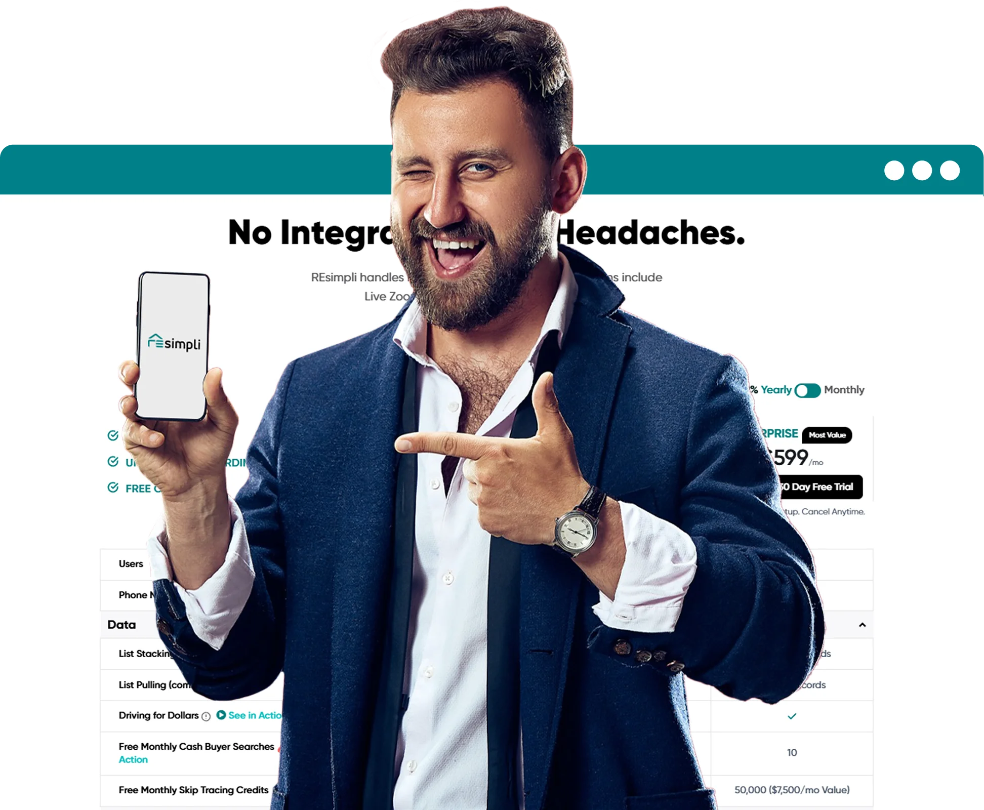 Skip Tracing by Plan