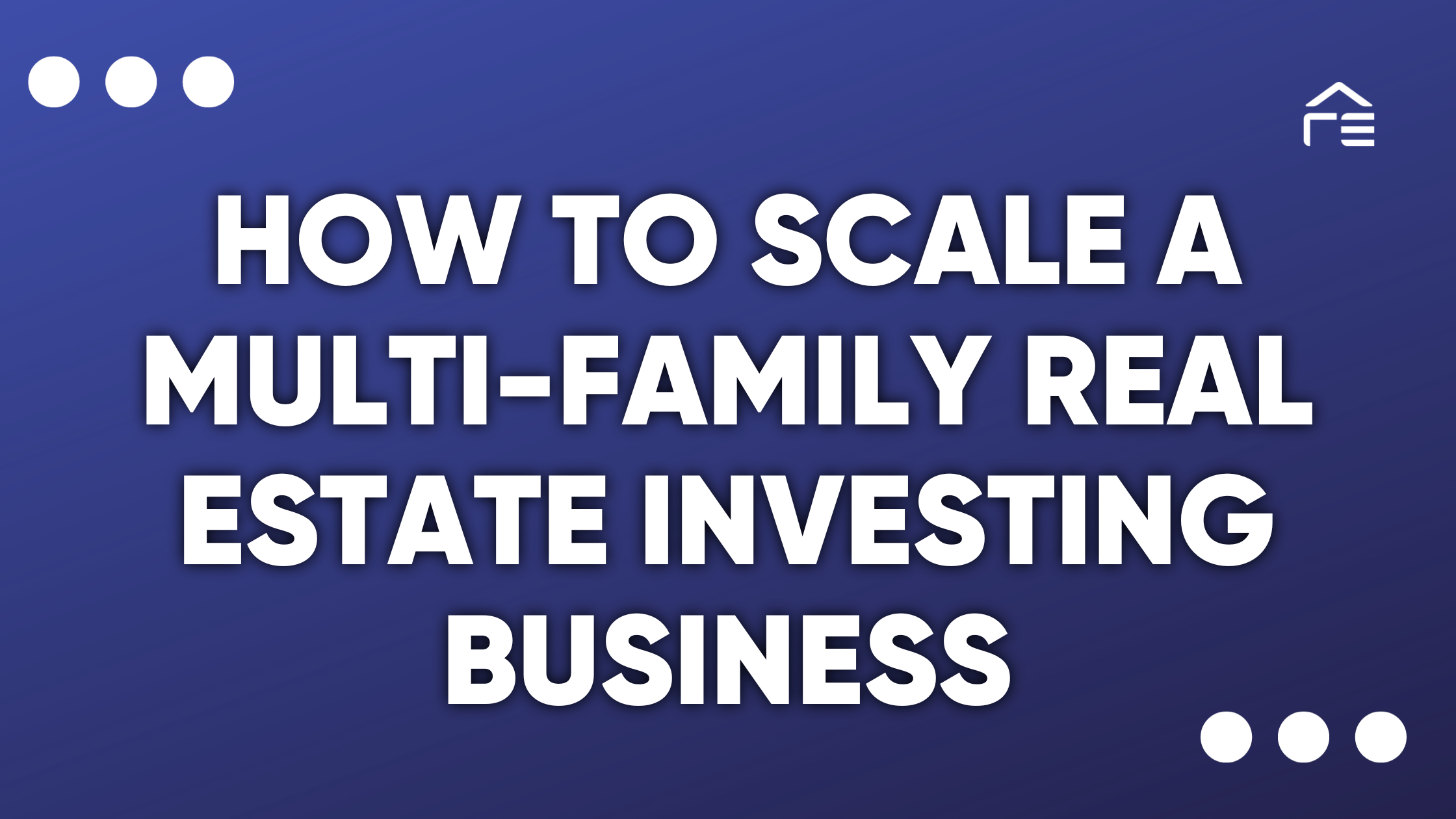 How to Scale a Multi-Family Real Estate Investing Business | Axel Ragnarsson Interview