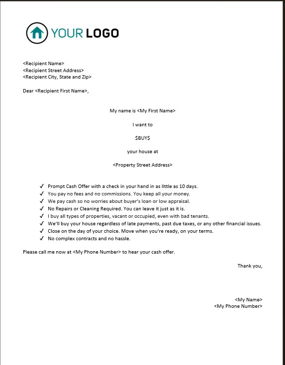 sample business letter