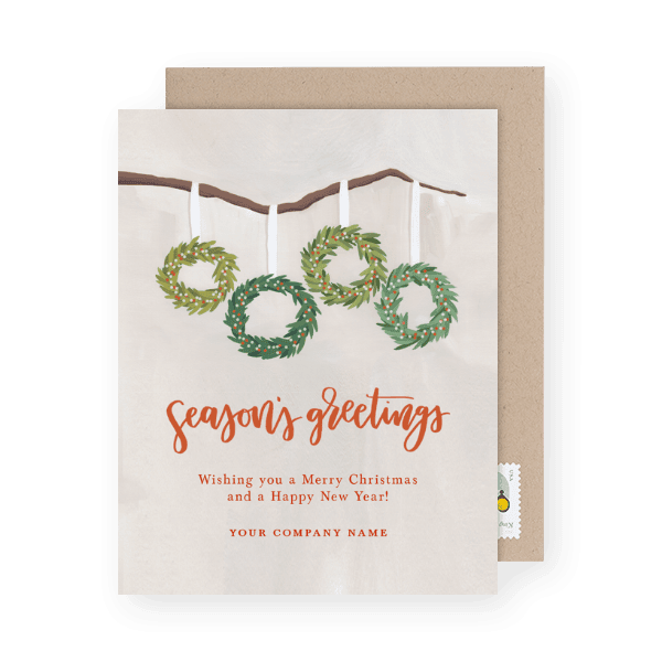 sample Seasonal/Holiday Greeting Card