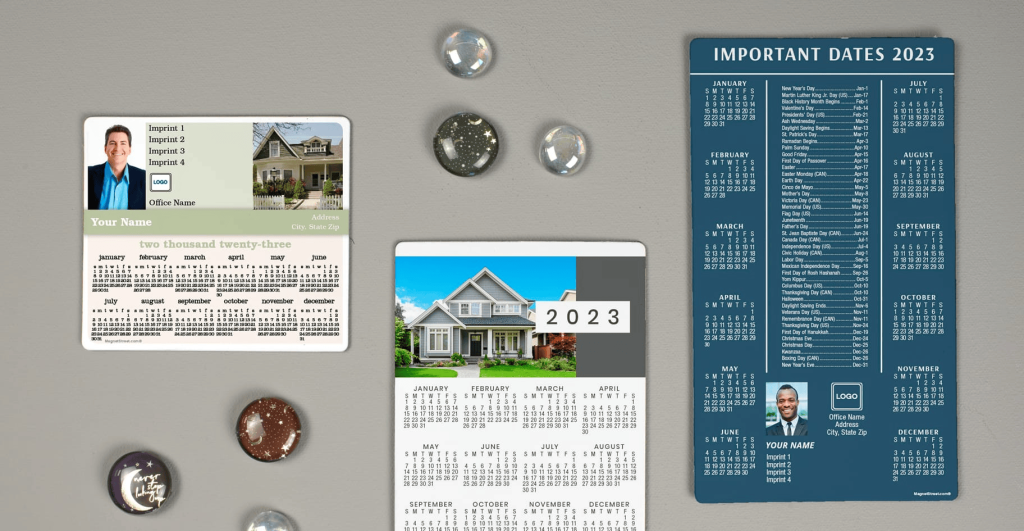 sample Customized Magnetic Calendar Mailer