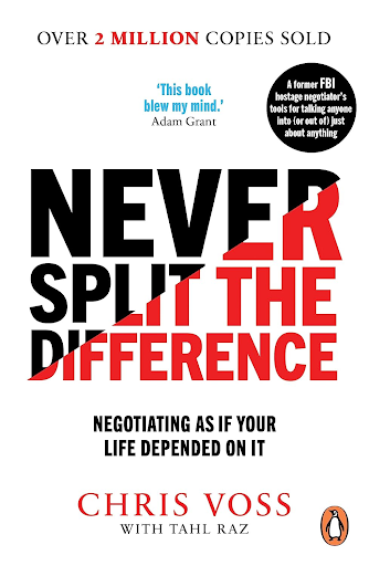 never split the difference book by chris voss with tahl raz