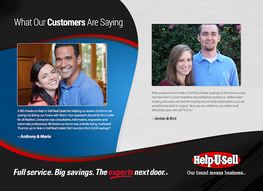 sample testimonial postcard by Help-U-Sell