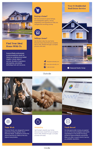 sample Business Brochure by venngage