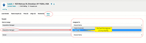 assign roles to sub-users, REsimpli