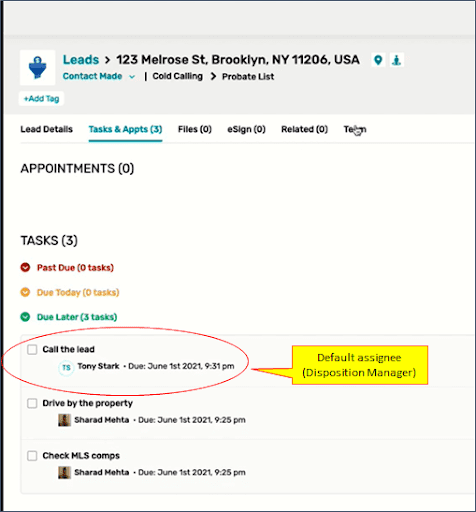 assign roles to sub-users, REsimpli