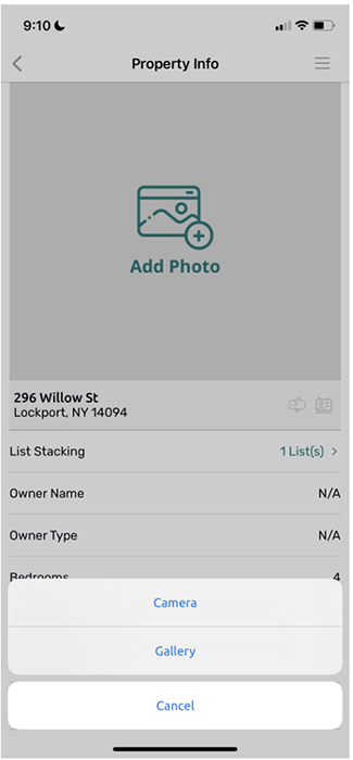 Add property images