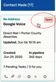 Open Leads