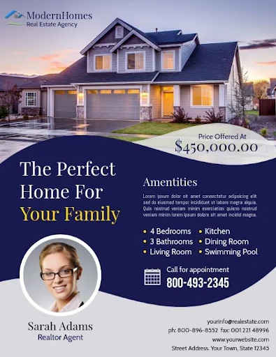 real estate flyer, REsimpli