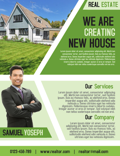 sample New House Flyer by Poster My Wall