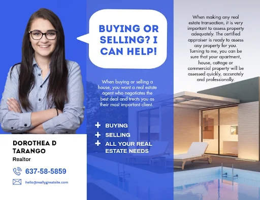 real estate flyer, REsimpli