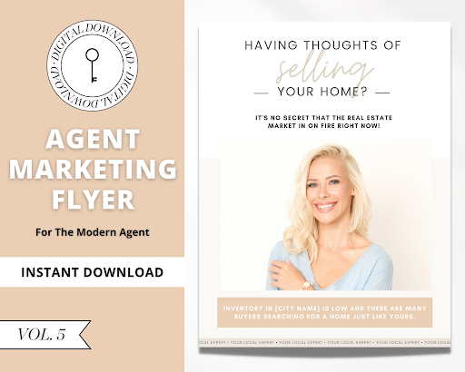 sample Agent Marketing Flyer by Hello Marketing Studio