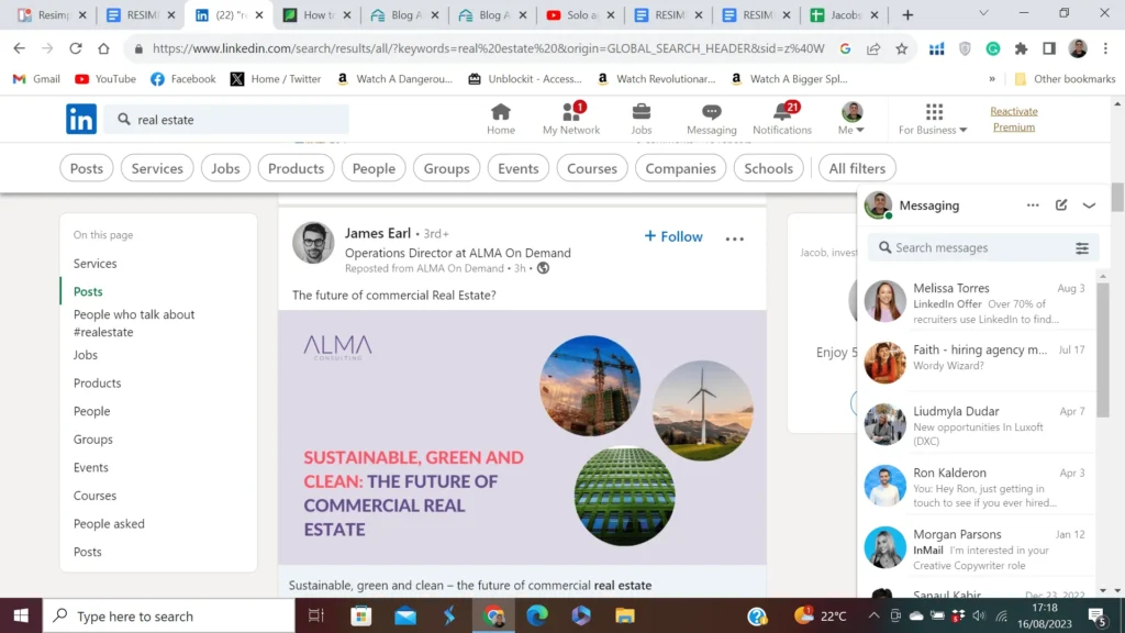 real estate social media marketing, REsimpli