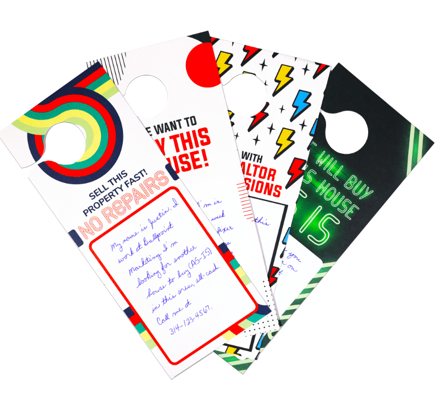 real estate door hangers, REsimpli