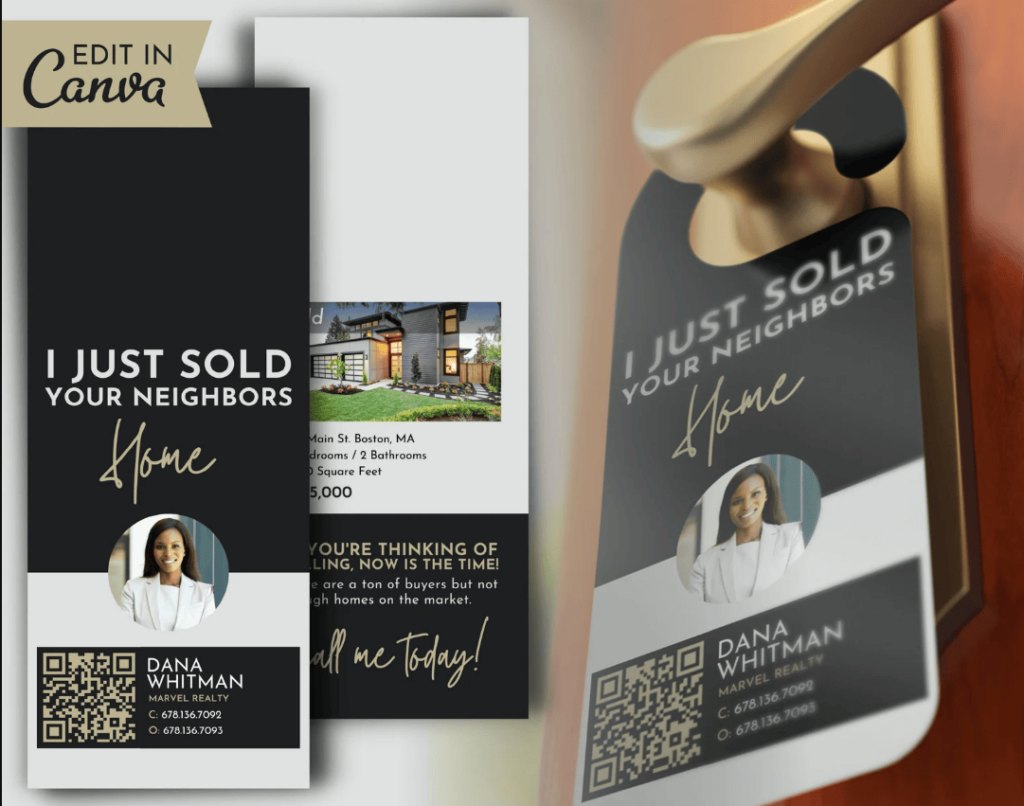 real estate door hangers, REsimpli