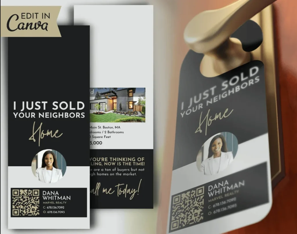real estate door hangers, REsimpli