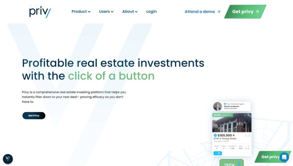 Privy – Best for MLS Comps + Investor Activity Tracking - 7 Best Nationwide Property Data Software for Investors