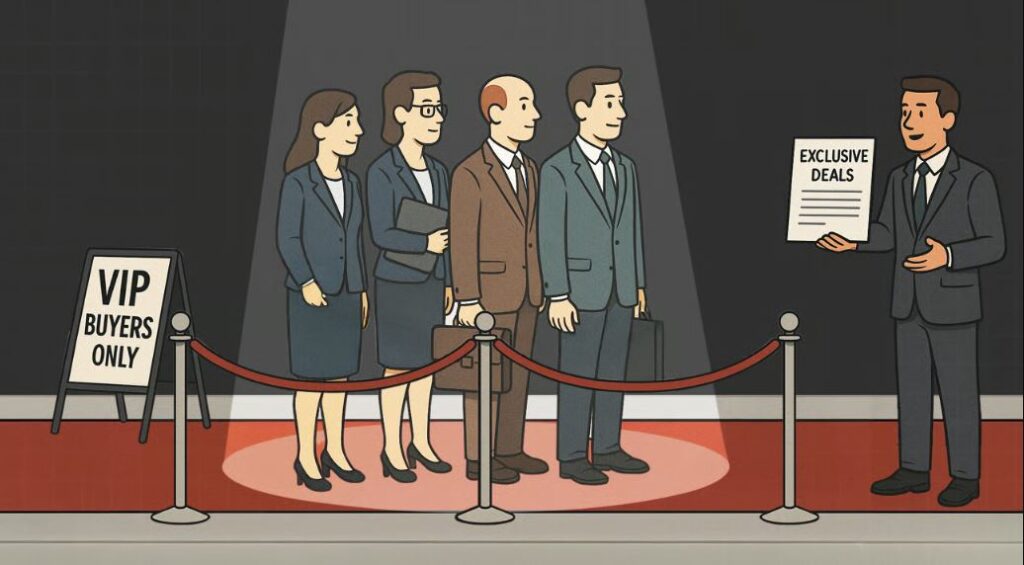 Build Relationships with A Few VIP Buyers 