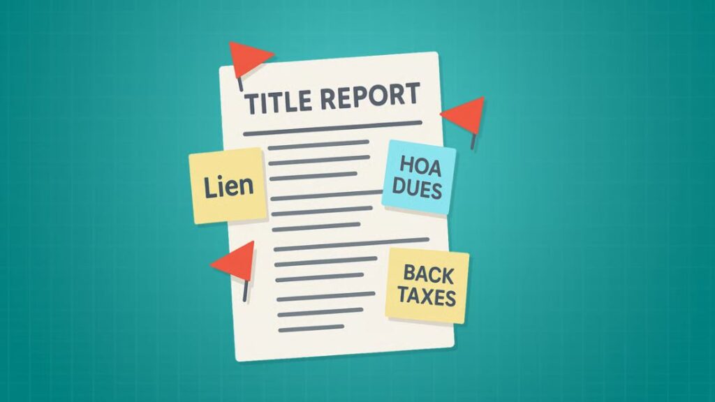 Not Verifying Title Issues Early