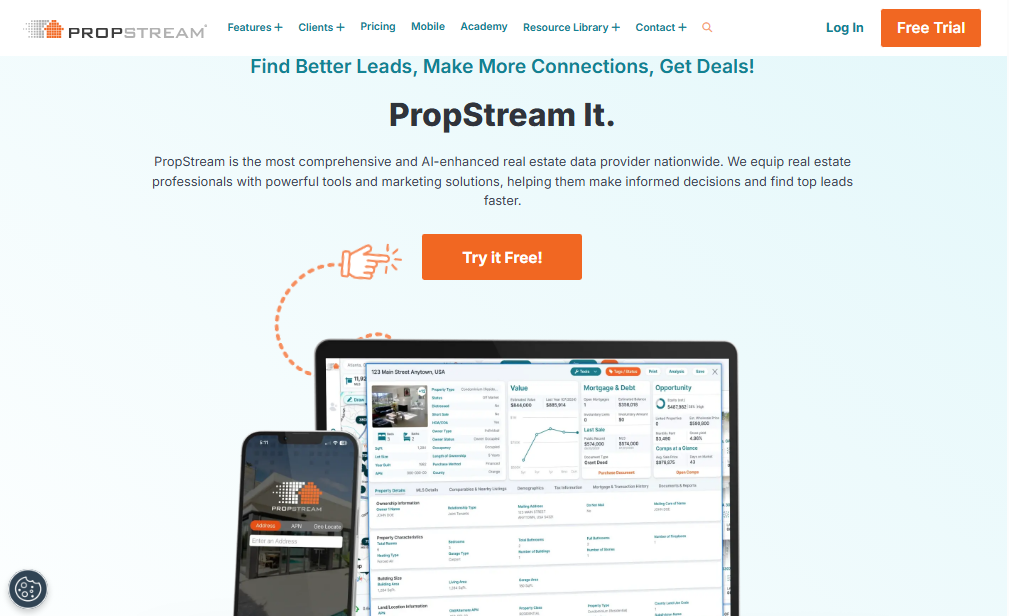 PropStream alternatives, REsimpli