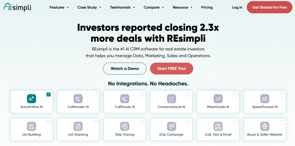 BatchLeads vs PropStream, REsimpli