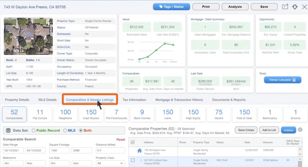 Propwire vs PropStream, REsimpli