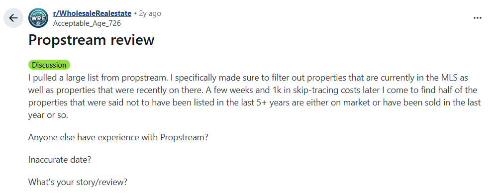 BatchLeads vs PropStream, REsimpli