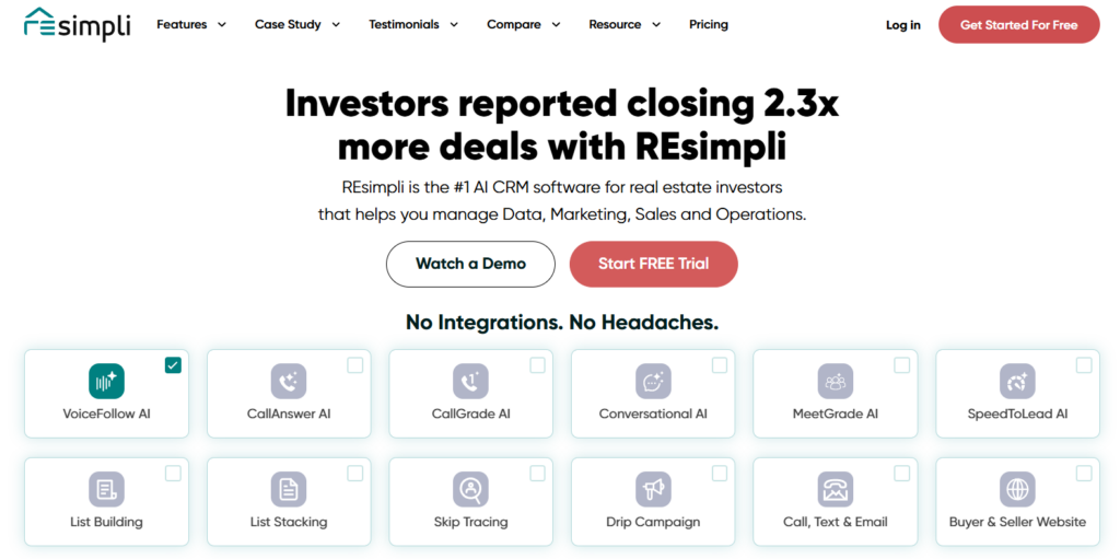 BatchDialer pricing, REsimpli