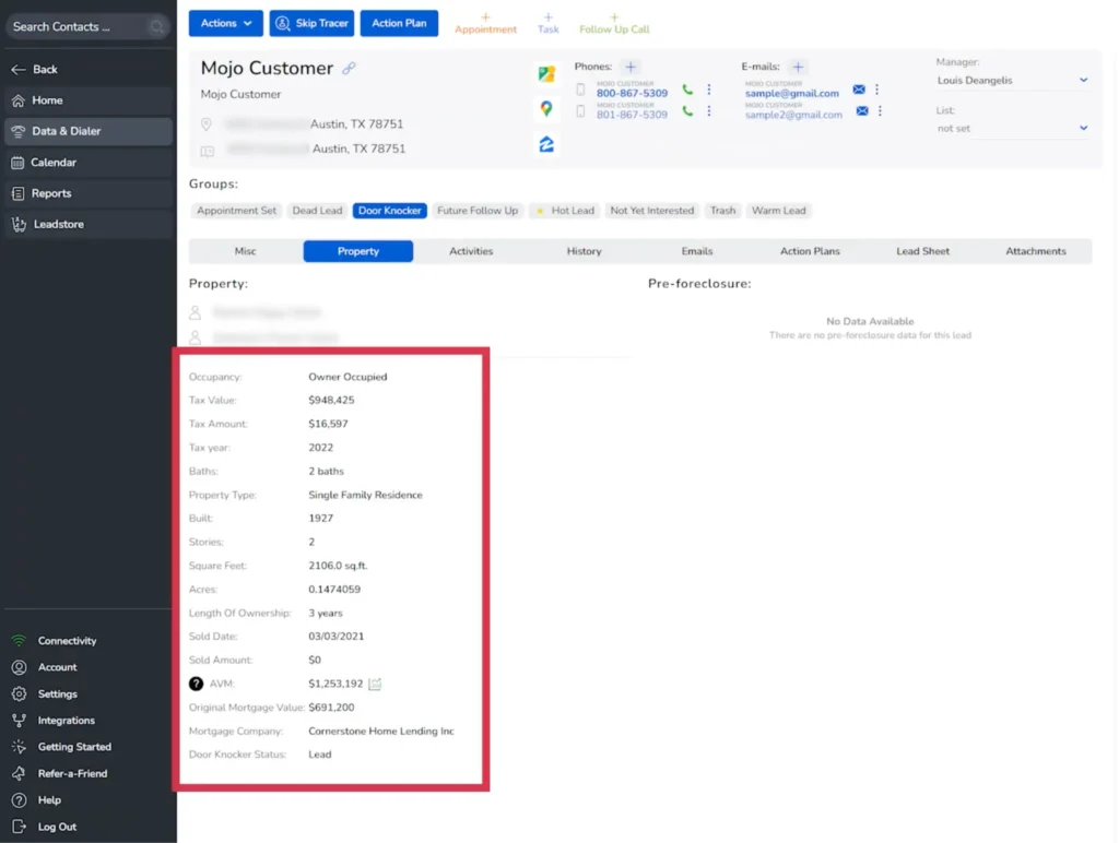 Mojo Dialer pricing, REsimpli