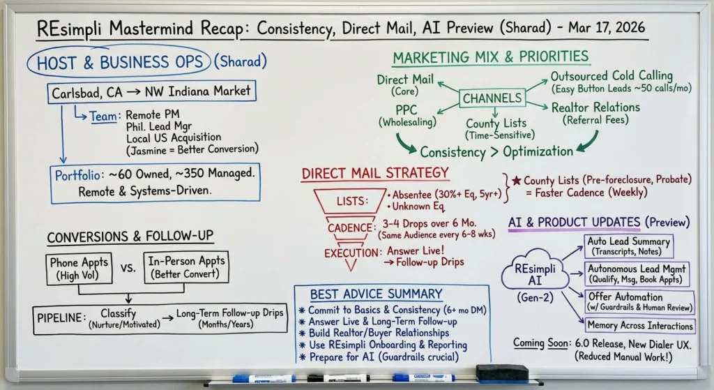 REsimpli Mastermind Recap, REsimpli