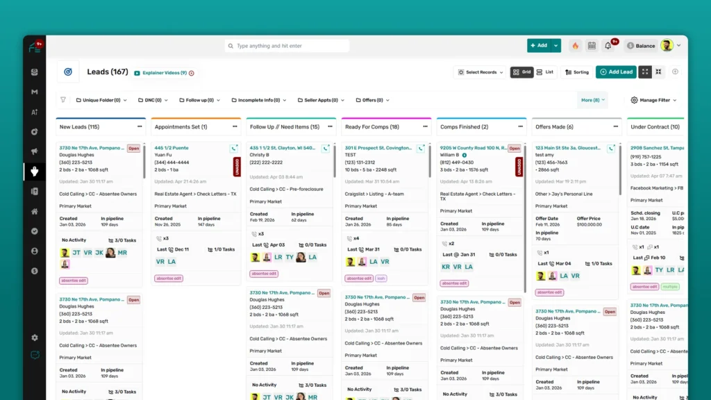 Platform to build seller and buyer lists in real estate, REsimpli