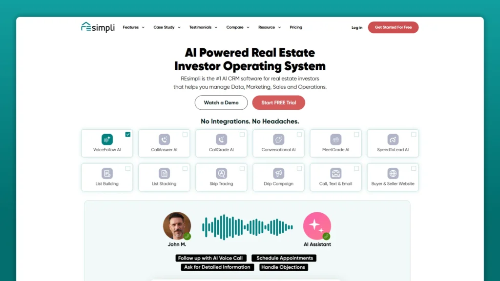 Platform to build seller and buyer lists in real estate, REsimpli
