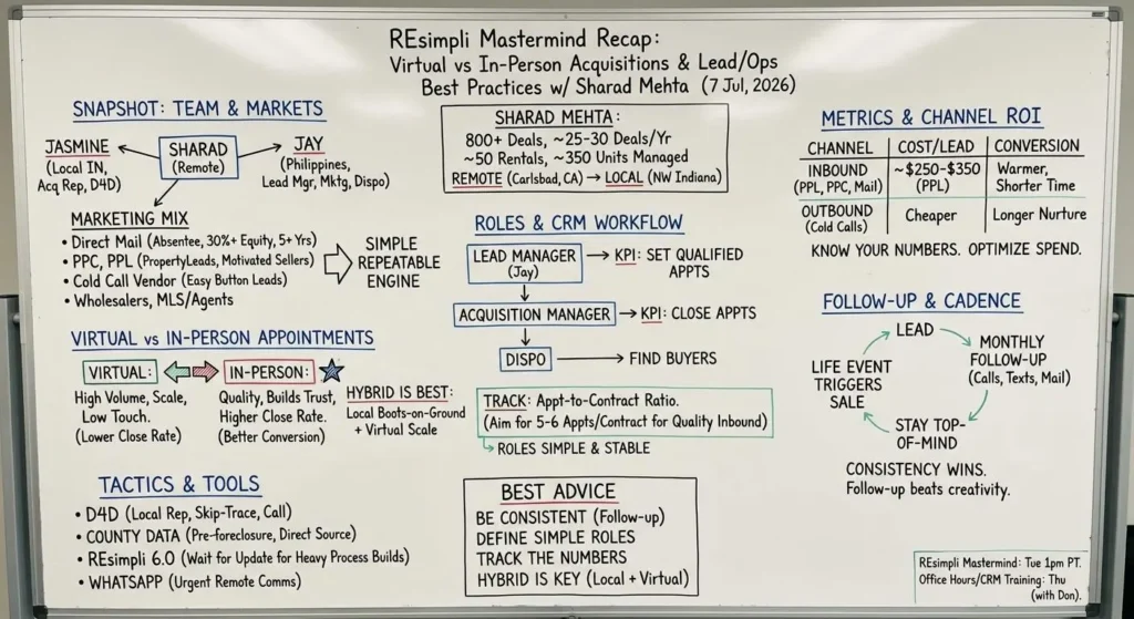REsimpli Mastermind Recap, REsimpli