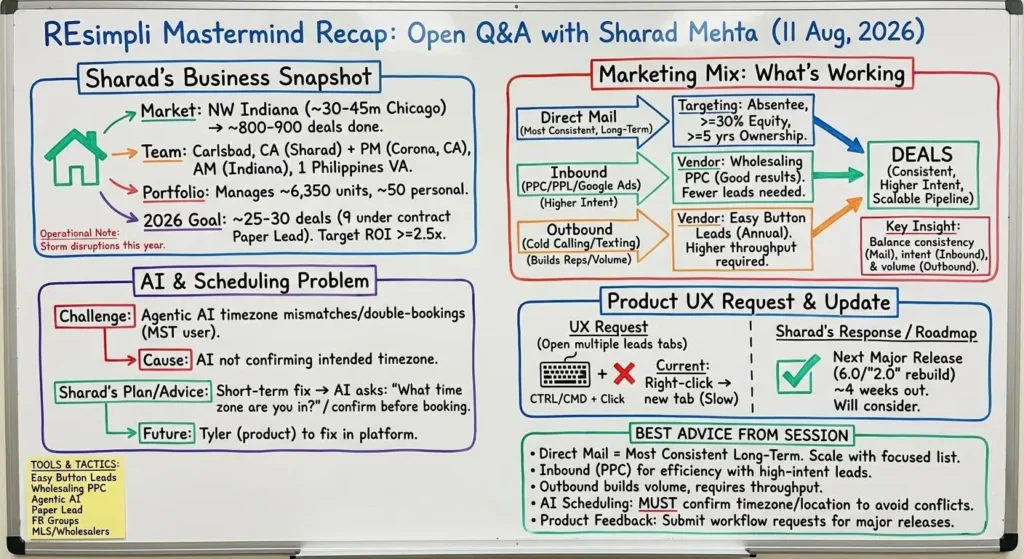REsimpli Mastermind Recap, REsimpli